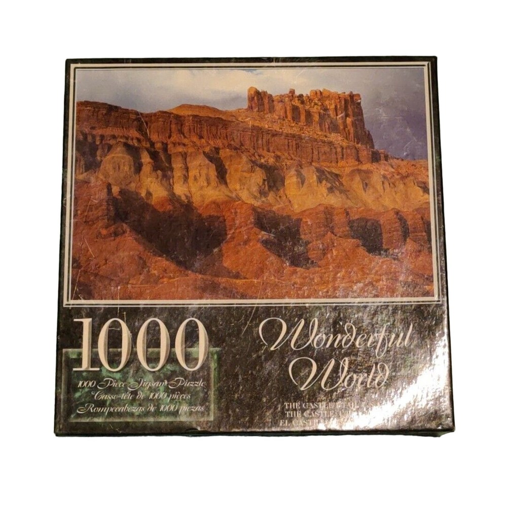 Wonderful World 1000 Piece Jigsaw Puzzle "The Castle Utah, USA”